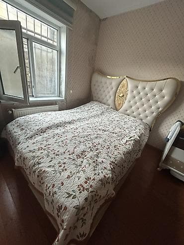 qatlanan carpayi: İkinəfərlik çarpayı, Bazalı, Matras ilə — 5