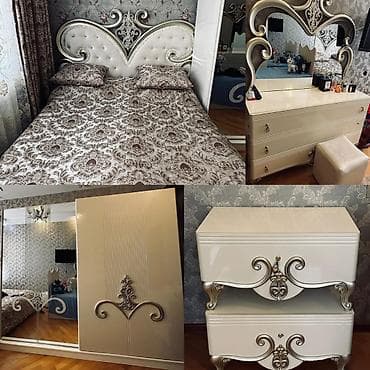 eyvan dolabi: İkinəfərlik çarpayı, Termo, Dolab, 2 tumba, İşlənmiş — 1