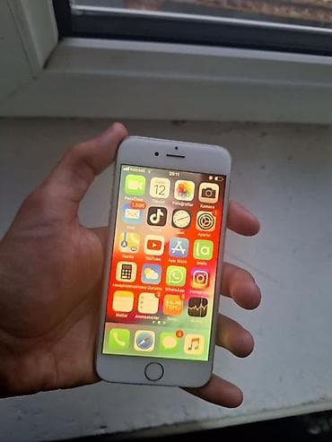 i̇phone barter: IPhone 6, 16 GB, Gümüşü, Barmaq izi — 4