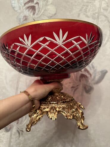 pul qab: Satılır böyük ağır meyve qabı matryal cox keyfiyetdı baha alınıb — 2