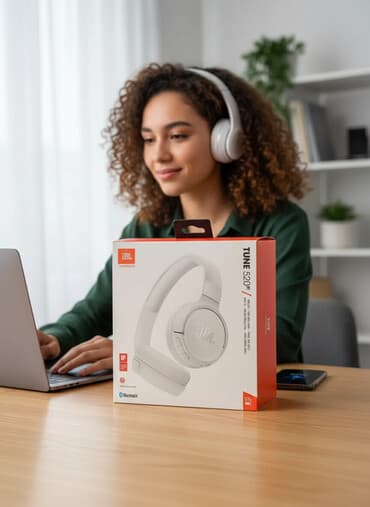 i̇phone 14 qiymeti: Yeni Simsiz (Bluetooth) Qulaqcıqlar, JBL, rəng - Ağ — 1