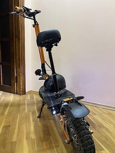 electro gitara: Elektrik skuter – off-road təkərlərlə, oturacaqlı model - Güclü — 2
