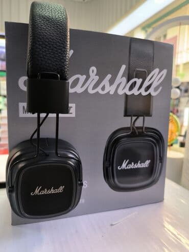 marshall major 3: Yeni Simsiz (Bluetooth) Qulaqcıqlar, Marshall, rəng - Boz — 2
