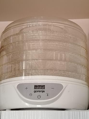 isti: Gorenje elektrik qida quruducusu (dehidrator) - Rəqəmsal ekran və — 1