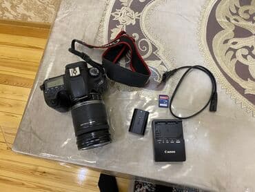 Техника для кухни: Canon 60D Obyektiv 18-200. ustunde batareyka, zaretqa, 4 GB yaddaw — 2