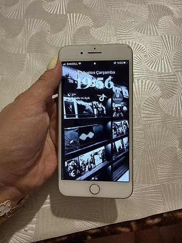 iphone 8 plud: IPhone 8 Plus, Gümüşü, Barmaq izi — 1
