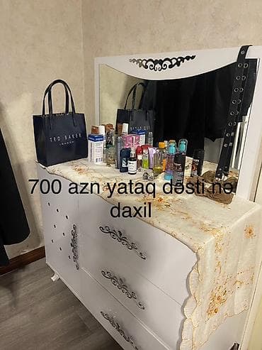 ucuz kamot: İkinəfərlik çarpayı, Komod — 1