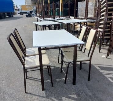 quxna stulu: Mətbəx üçün, Yeni, Açılmayan, Dördbucaq masa — 4