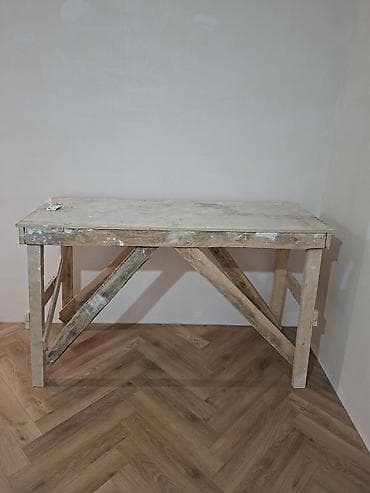Yeni, Qatlanan, Taxta, Dördbucaq masa