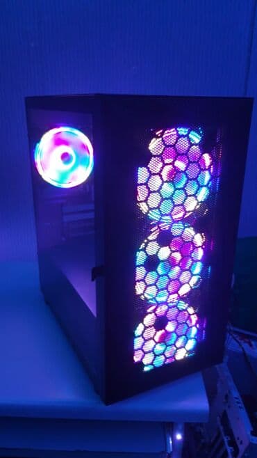 Корпусы ПК: Keys 4 fan. rainbow suseli yan qapaqi. qapi kimi acilir yeni kimidir — 2