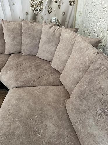 divan ustu ortuk: Künc divan, İşlənmiş, Açılmayan, Bazasız, Parça, Çatdırılma yoxdur — 4