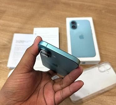 i̇pona: IPhone 16, 128 GB, Zəmanət, Simsiz şarj, Face ID — 4