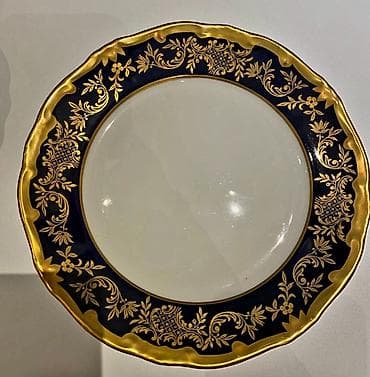 serviz: Çay dəsti, rəng - Göy, Farfor, Weimar, Almaniya — 5