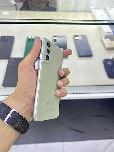 1:1 iphone: Samsung Galaxy S21 FE, rəng - Yaşıl, İki sim kartlı — 2