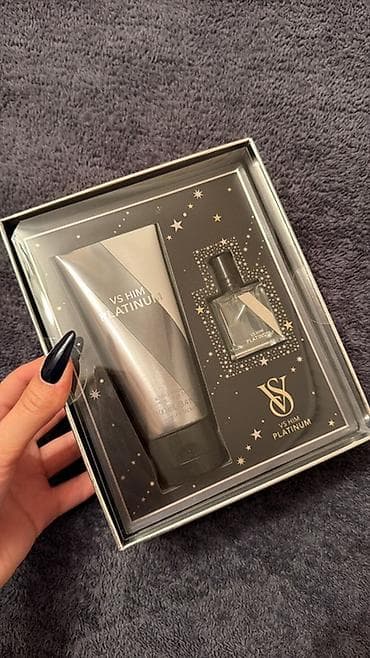 VS Him Platinum kişi üçün hədiyyə dəsti - Brend: Victoria’s Secret