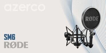 mikrofon: Mikrofon "Rode SM6" Məhsul: SM6 İstehsalçı: RODE Satışını təşkil — 6