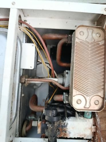 kombi boru: Məhsul: Divara quraşdırılan qaz kombi/qızdırıcı aparat (şəkillərdə — 3