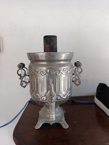 samvar: İşlənmiş Od Samovar, 3 l, Ödənişli çatdırılma — 1