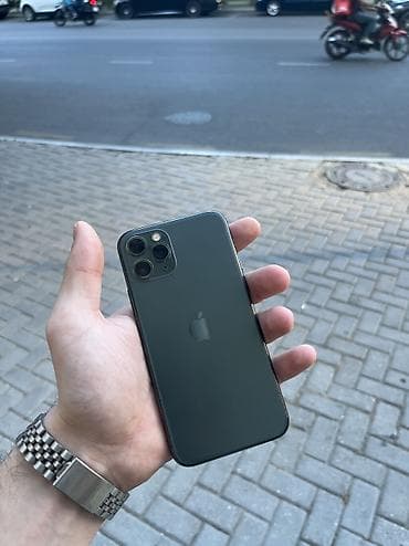 mac pro: IPhone 11 Pro, 256 GB, Matte Midnight Green, Face ID — 2