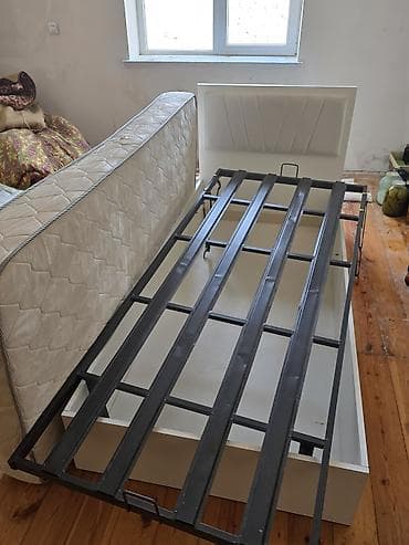 sadə matras: İşlənmiş, Təknəfərlik çarpayı, Bazalı, Matras ilə, Siyirməsiz — 2