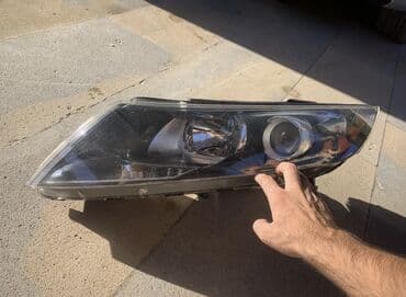 выключатель с регулятором яркости: Левая, Противотуманные, Kia, 2012 г., Оригинал, США, Б/у — 5