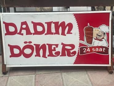 Isiqli doner reklami