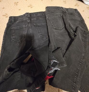 женские молодежные брюки: Брюки — 10