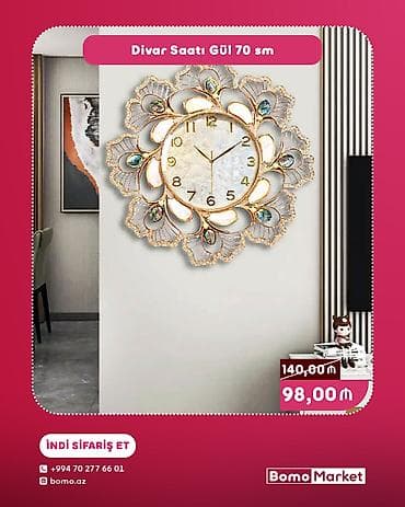 dekor saatlar: Divar saatları — 1