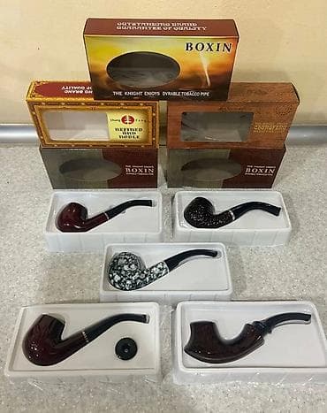 Tütün boruları dəsti – müxtəlif modellər Məhsul təsviri: - Klassik