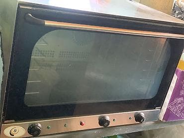 kafe ucun avadanliq: Elektrik konveksiya sobası - Böyük şüşə qapı: daxili hissəni rahat — 1