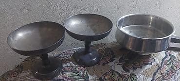 iris gülü: Məişət və kolleksiya üçün müxtəlif antik/retro qab-qacaq və dekor — 3