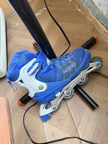 DXING marka təkərli konkis (inline roller skates) -ön təkər işığı — 1