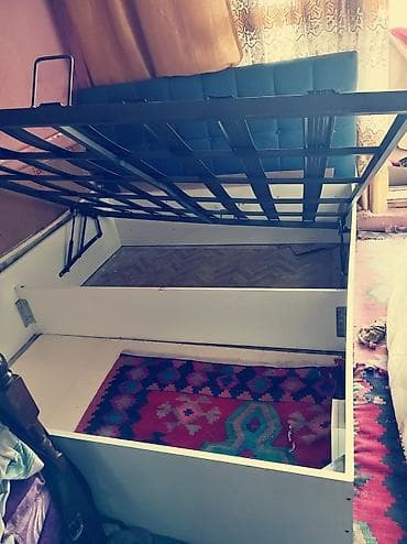 par: İşlənmiş, İkinəfərlik çarpayı, Bazalı, Matras ilə, Siyirməsiz — 4