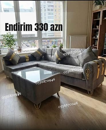 divanda: Künc divan, Yeni, Açılan, Bazalı, Parça, Şəhərdaxili pulsuz çatdırılma — 8