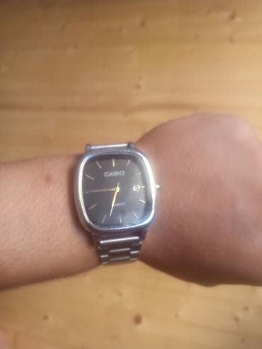 casio saat qiyməti: CASIO kişi qol saatı – klassik kvarç mexanizmli model ciddi alıcıya — 5