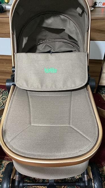 Kidilo Platinum Collection uşaq arabası - Rəng: qəhvəyi-bej şassi və