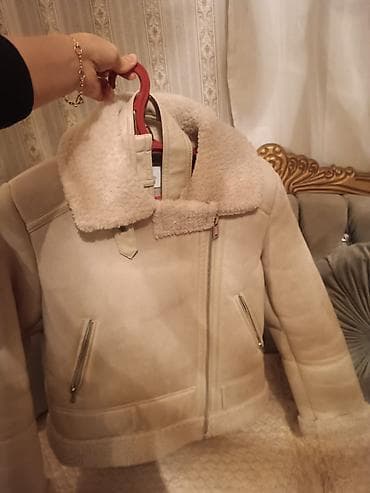 paradox azuree perfume: Qadınlar üçün bej rəngli qısa şerpa/şineli üslubunda jaket — 2