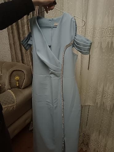 Şəxsi əşyalar: Mavi rəngli zərif qadın donu Bir dəfə geyinilib tam yenidir - Model — 3