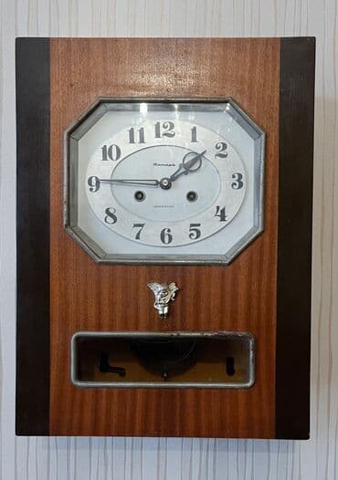 xına dekoru: Divar saatları, Mexaniki, Mayatnik — 2