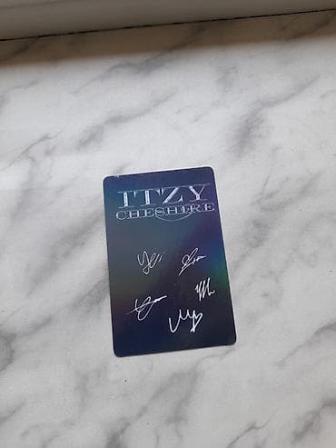 Спорт и хобби: Məhsul: ITZY – “CHESHIRE” albom Ryujin💞 nadir lomo card — 2