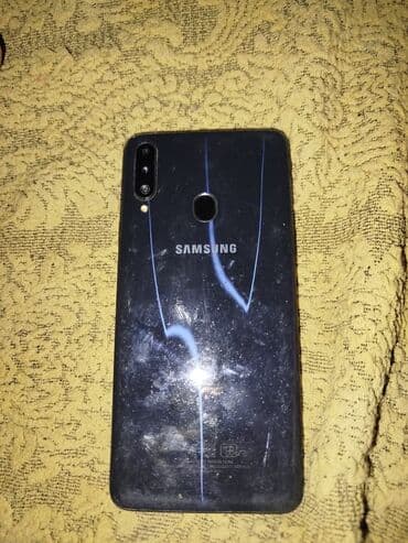 флеш карта для gopro hero 3: Samsung Galaxy A20s, 32 GB, rəng - Qara, Düyməli, Barmaq izi, İki sim kartlı — 1