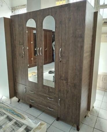 laminat qiyməti: Yeni, Açılan, 4 qapılı Düz dolab, Dolab-asılqan, Azərbaycan — 29