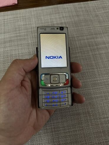 nokia n95 navi edition: Nokia N95, rəng - Gümüşü, Düyməli — 2