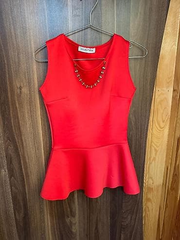 pull and bear: Qadın geyimləri dəsti 7 destdır 1) Tünd çəhrayı don - A-kesimli, dizə — 3