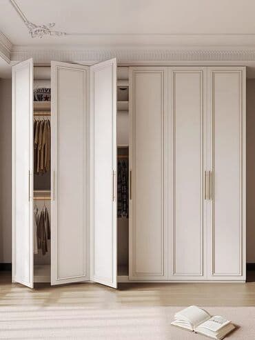 шкаф в гостинную: Распашной, Прямой шкаф, Гардеробный шкаф — 5