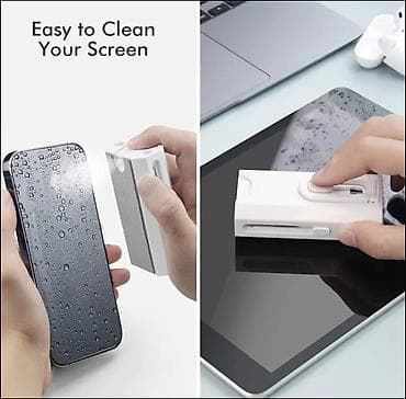 planşet üçün klaviatura: 8-in-1 klaviatura və elektronika təmizləmə dəsti Kompakt — 4