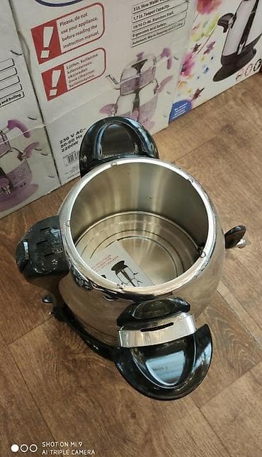 Samovarlar: Samovar elektrik samovar Özkent Turk istehsali 3 litr tutumlu su 1,7 — 3