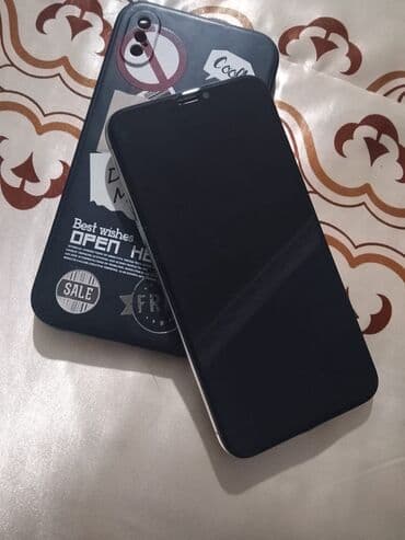 телефон fly nimbus 3: IPhone X, Серебристый, Face ID — 6