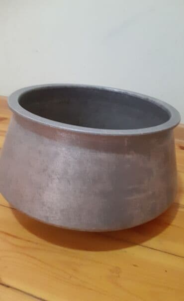 tökmə mərmər: Qazan, rəng - Boz, Çuqun, 30 sm — 4