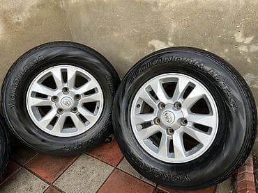 kredite mawinlar: Disk təkər Toyota 265 / 70 / R 16, 6 Boltlu — 2